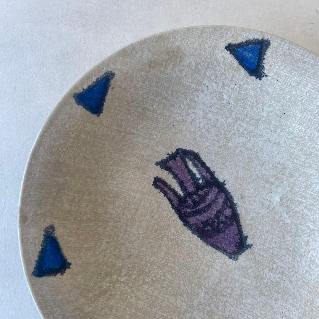 鈴木青々　彩壷鉢　共箱