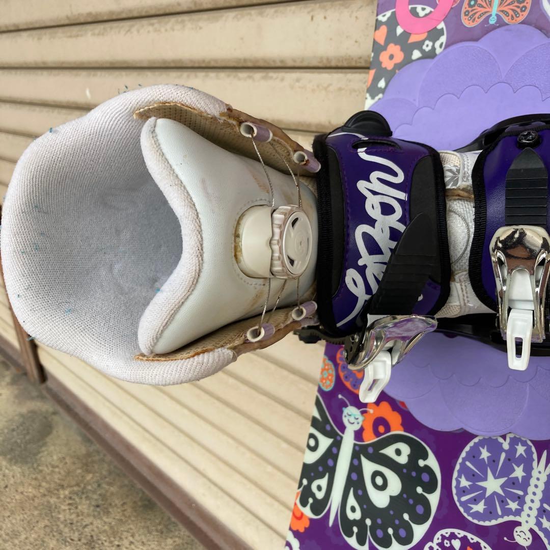 BURTON（バートン） キッズ用スノーボード3点セット　115cm 21cm