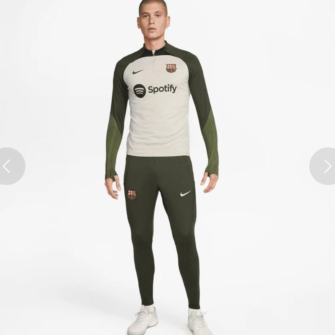 FCバルセロナ Dri-FIT ドリルトップ　ストライクパンツ