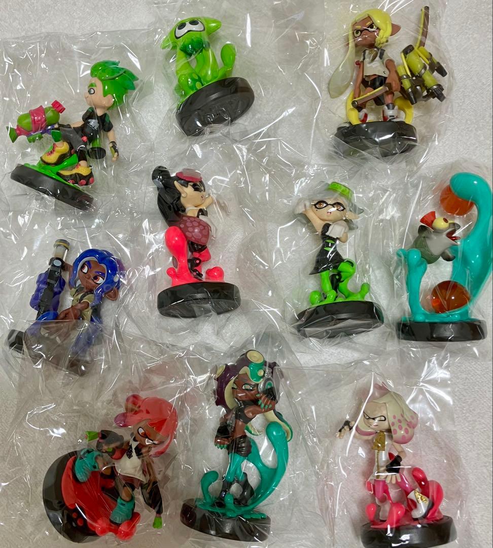 スプラトゥーンamiibo まとめ売り＆スタチューインクリング