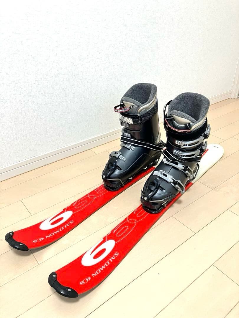 サロモンsalomon 99 ブーツ27.0 ショートスキー　大阪手渡可！
