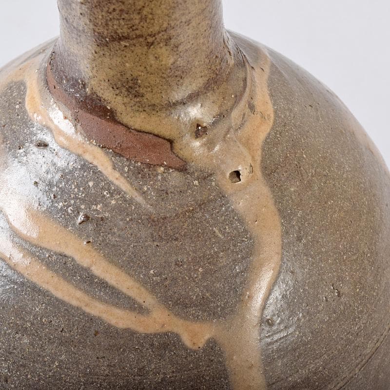 唐津焼　古唐津　釉垂瓶　徳利　C　R8323