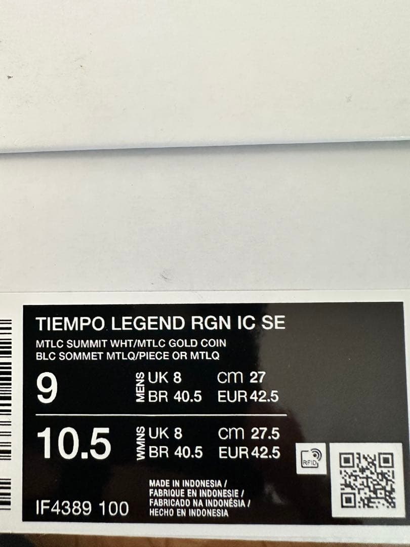 シューズ TIEMPO LEGEND RGN IC SE