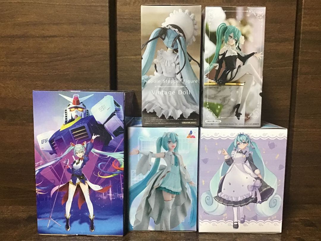 初音ミク フィギュア5個セット