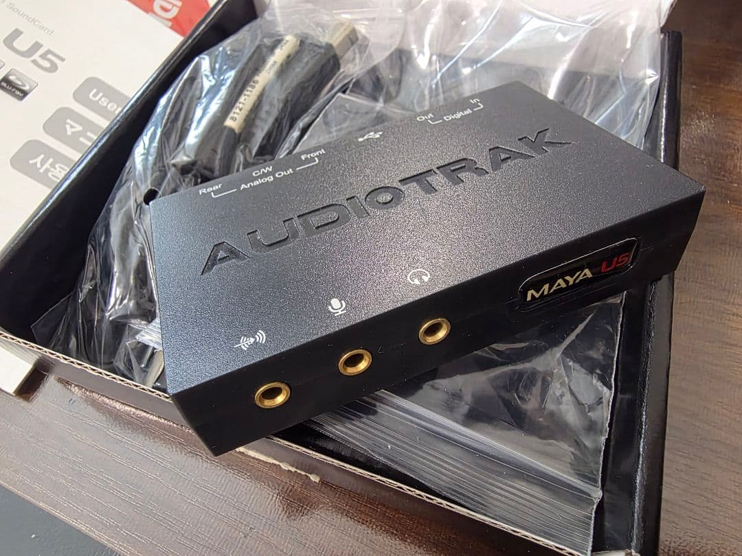 AUDIOTRAK MAYA U5 USBサウンドカード