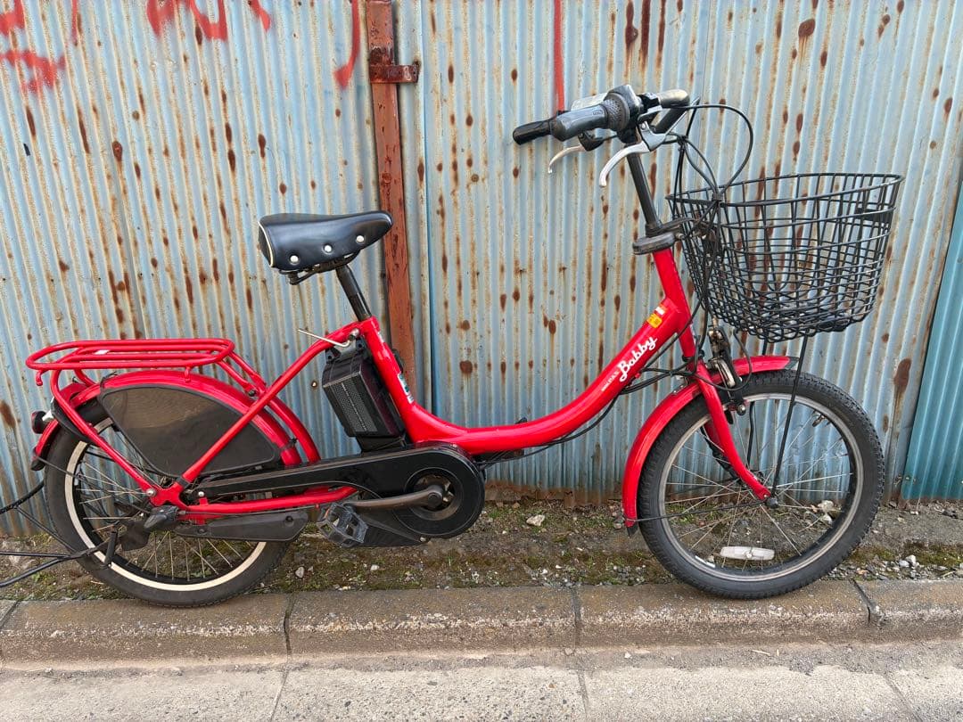 【整備済】電動アシスト自転車 ヤマハ PAS BABBY 20インチ 子供乗せ無