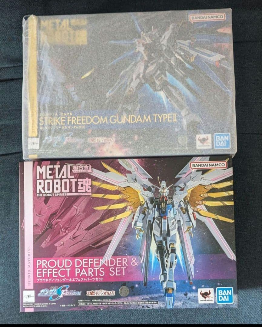 L ROBOT魂 ストライクフリーダムガンダム弐式 & 最終決戦装備