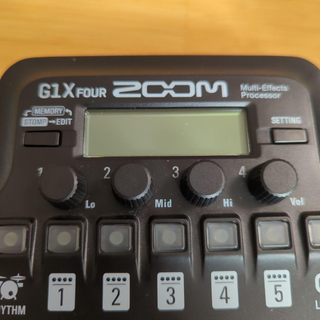 ZOOM G1X FOUR マルチエフェクター 美品　動作確認済み