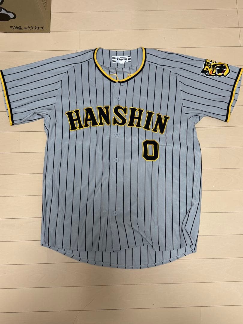 阪神タイガース　ビジターユニホーム 木浪聖也 サイズL