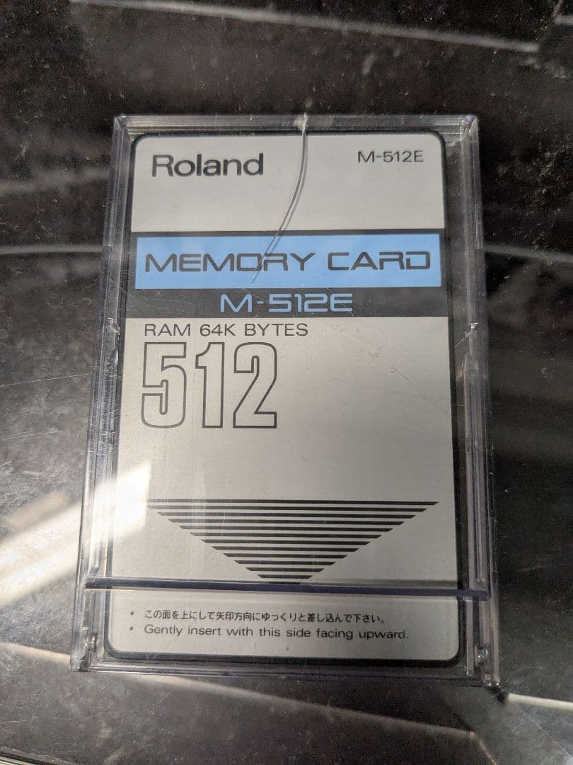 Roland M-512E メモリーカード