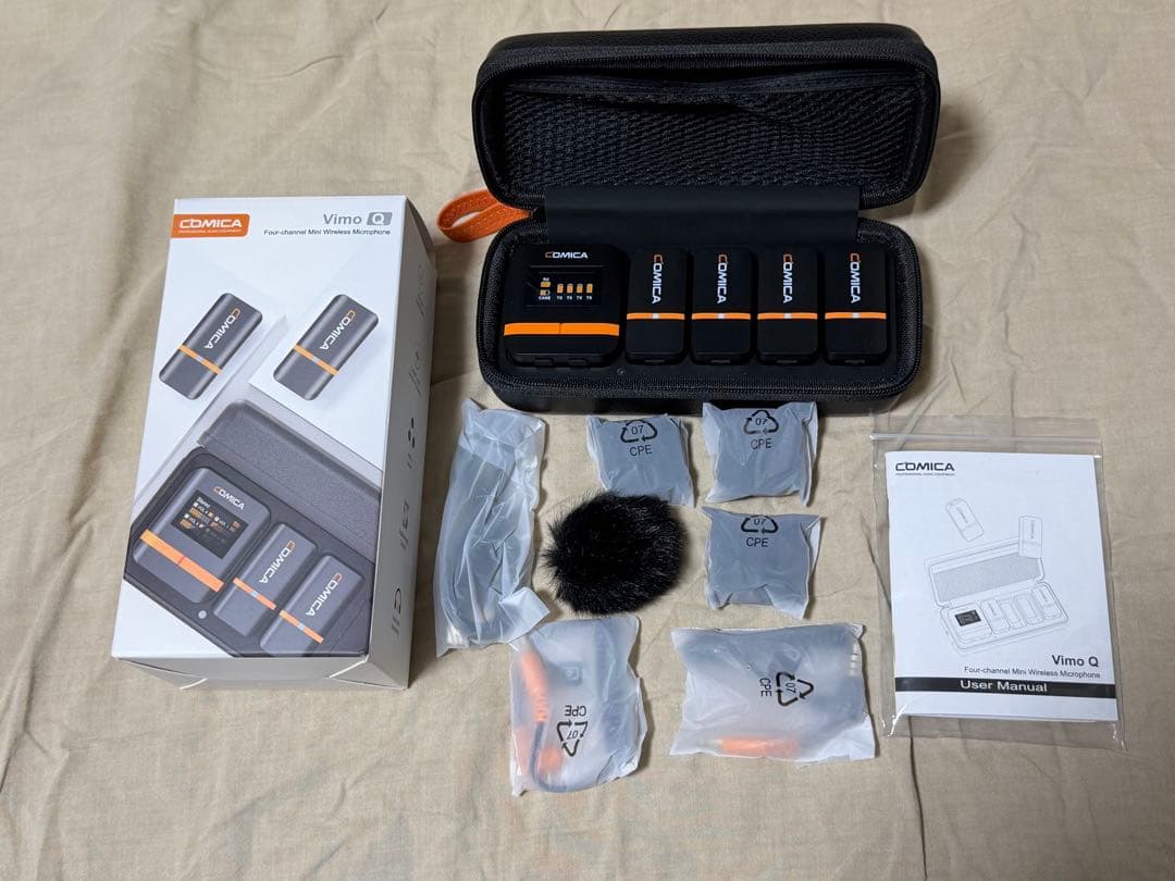 COMICA Vimo Q 4チャンネルワイヤレスマイク