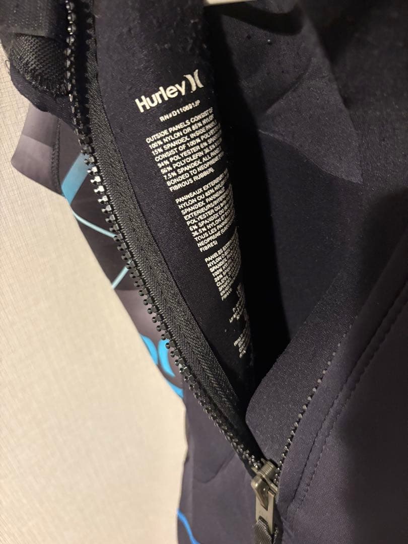 Hurley 半袖スプリングウェットスーツ　RN#D110691JP