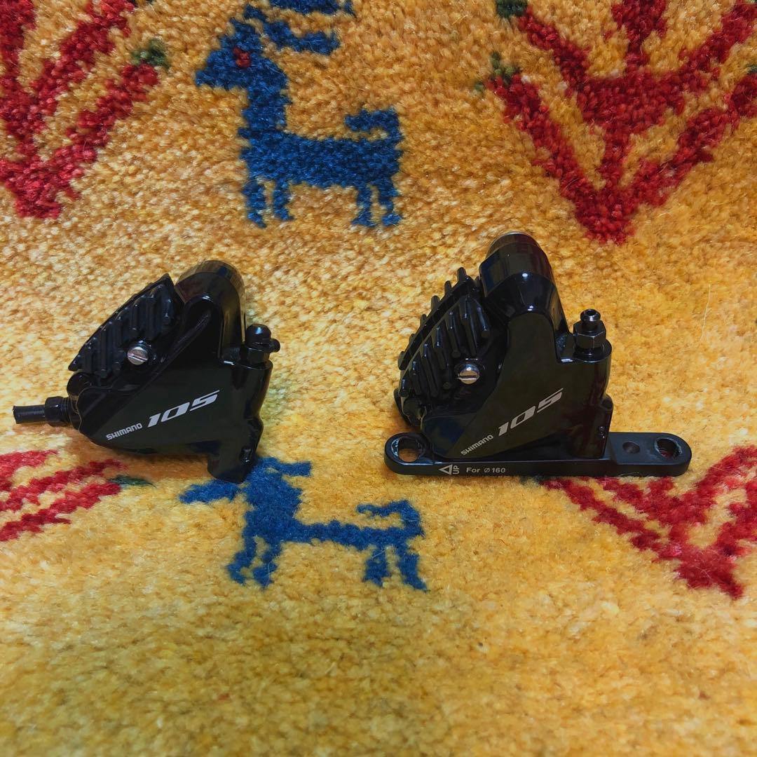 シマノ 105 R7020 STIレバー11s 油圧ブレーキキャリパーセット