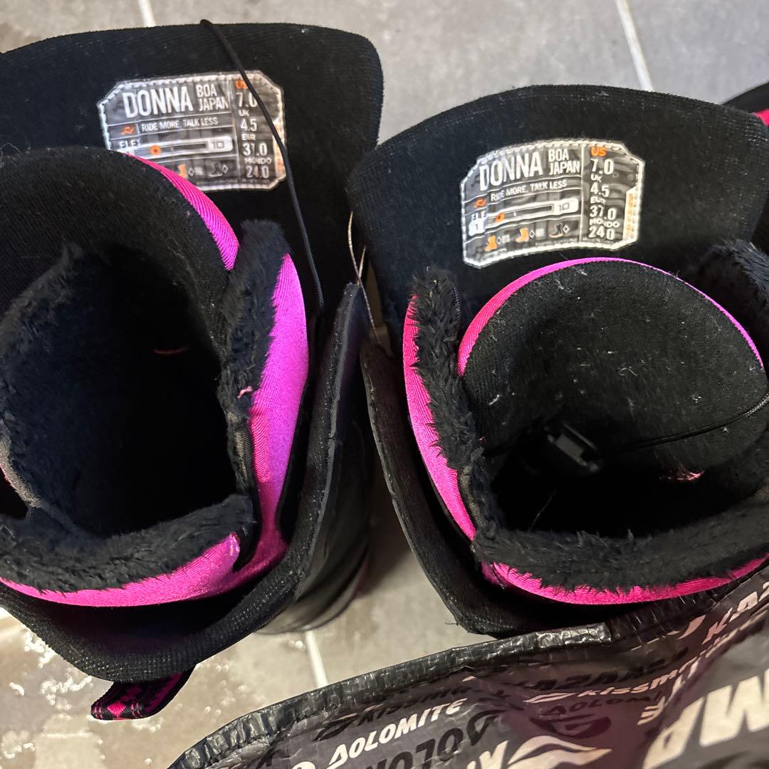 IGNIO DONNA スノーボードブーツ 24.0cm ケース付き　レディース