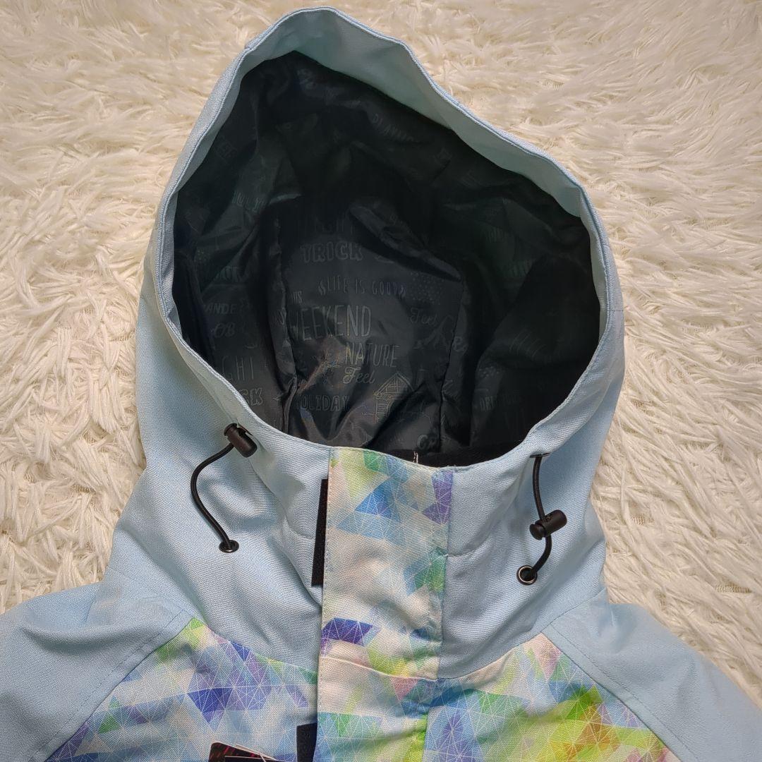 【タグ付き✨水色✨M】スキー スノー スノボ ウェア セットアップ 上下