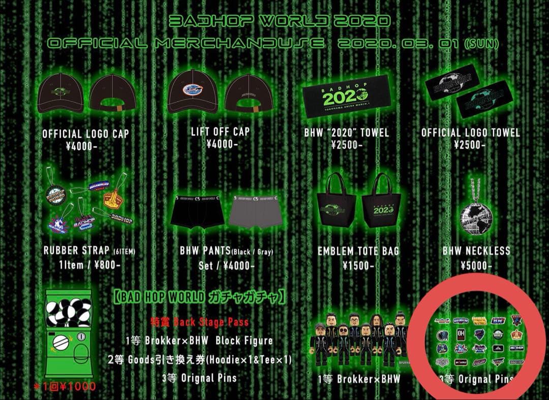 【激レア】BADHOP WORLD ピンバッジ全種セット