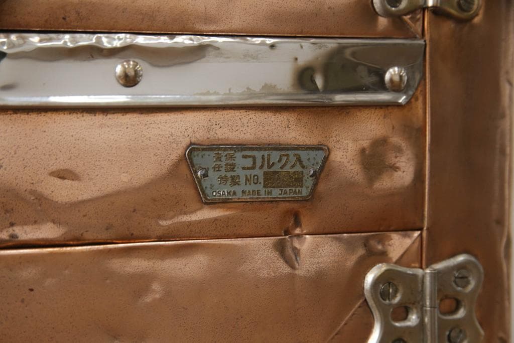 木製冷蔵庫　昭和レトロ　アンティーク　氷型冷蔵庫　Alps　日本製　古民家カフェ