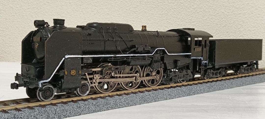 HO、 カツミ、Ｃ62蒸気機関車、モーター交換、メンテナンス済