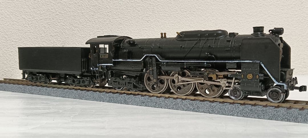 HO、 カツミ、Ｃ62蒸気機関車、モーター交換、メンテナンス済