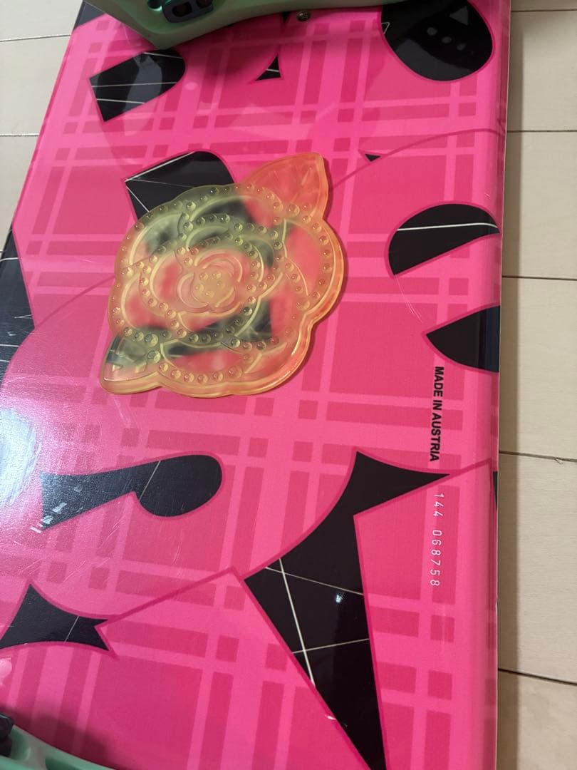 FLUX GU スノーボードセット 144cm オーストリア製ボード　カバー付