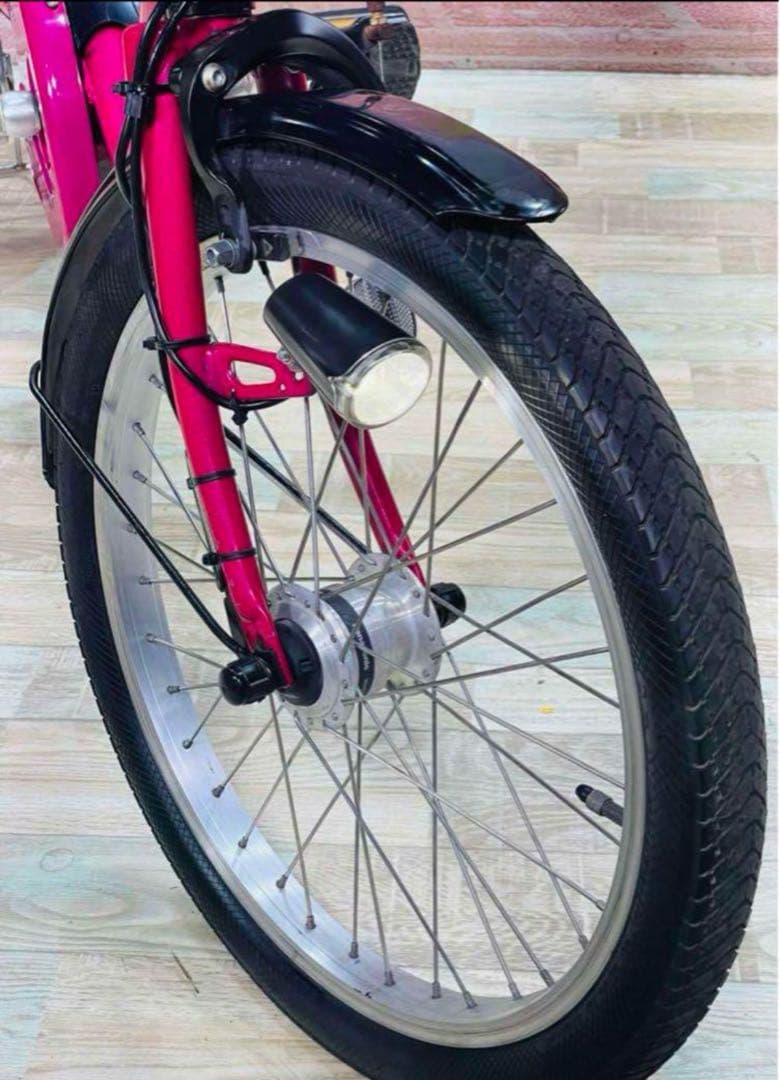 K1995 電動自転車 パナソニックギュット 子供乗せ 20インチ 送料無料