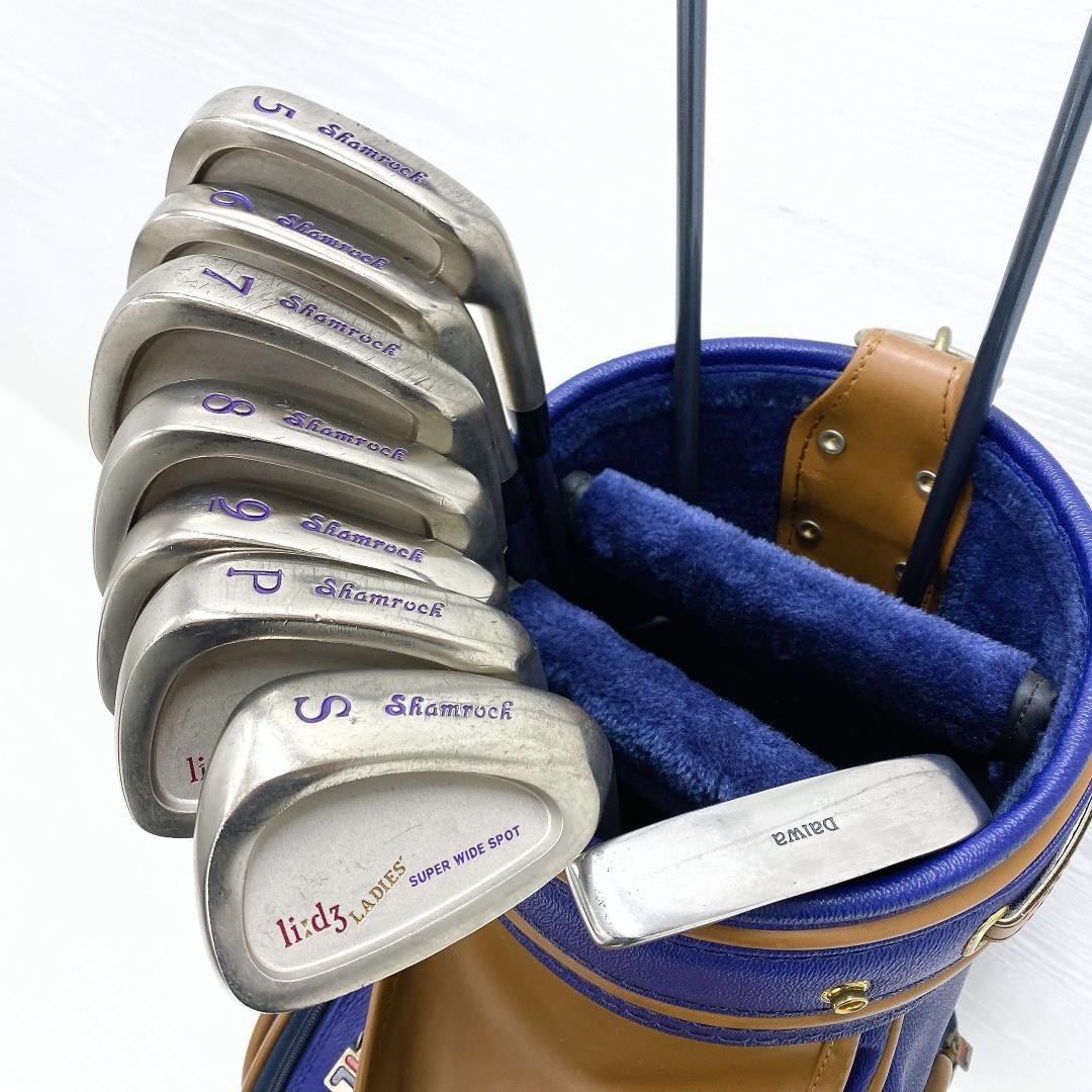 【格安‼】 Shamrock レディース ゴルフクラブ 初心者セット 10本 L