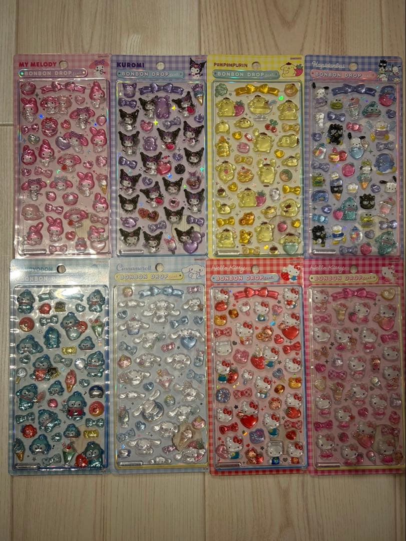 【正規品】ボンボンドロップシール　サンリオ