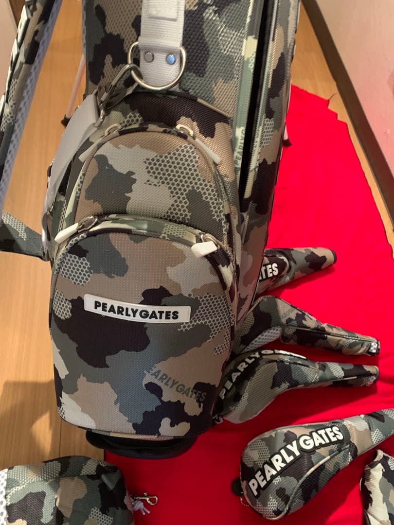 最終価格【希少完売済み】パーリーゲイツ カモ キャディバッグ 他7点セット