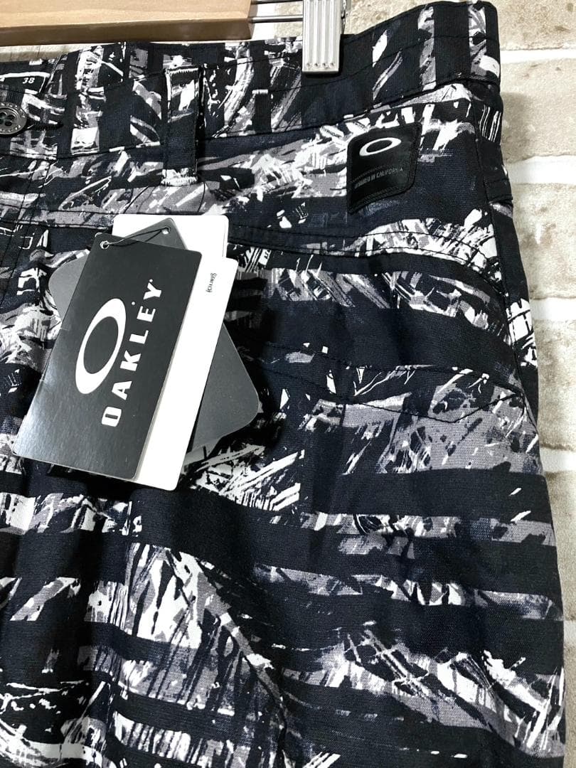 【24時間以内/早い者勝ち】新品 オークリー スカル メンズ ゴルフパンツ 38