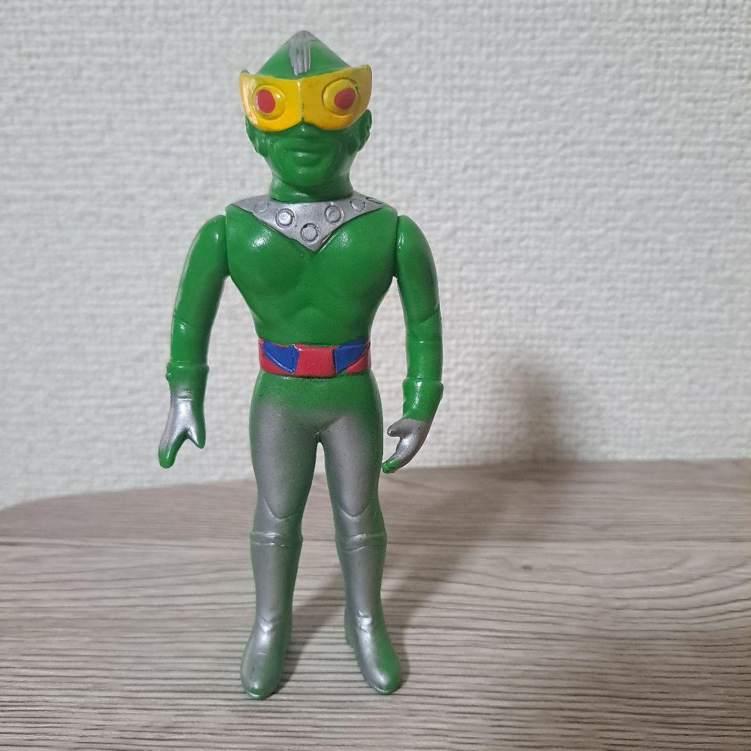 ソフビ　サンダーマスク　無版権　パチ