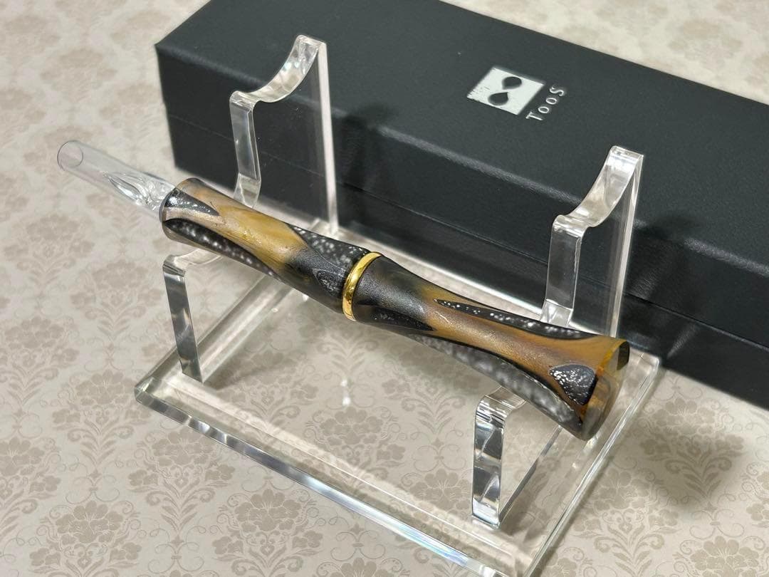 glass studio toos TAKETORI　残月　ガラスペン