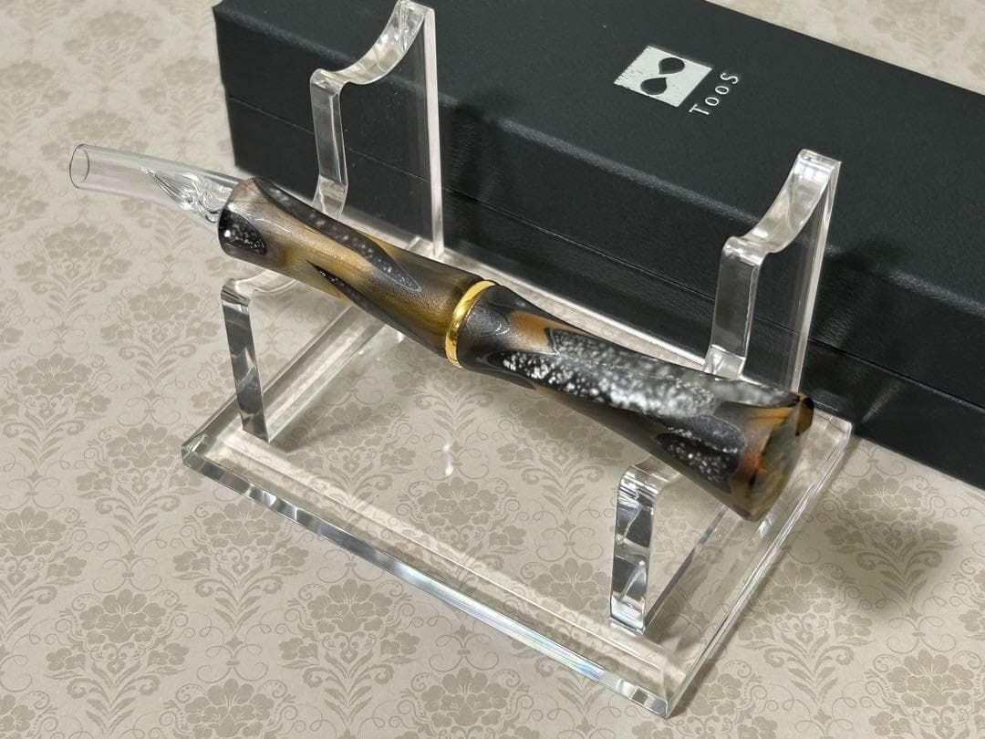 glass studio toos TAKETORI　残月　ガラスペン