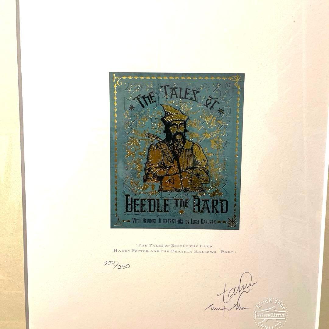 ミナリマ　アートポスター　ハリーポッター　『吟遊詩人ビードルの物語』