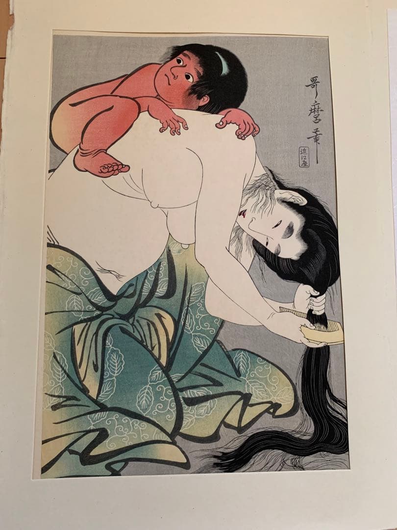 喜多川歌麿　14作品　浮世絵コレクション