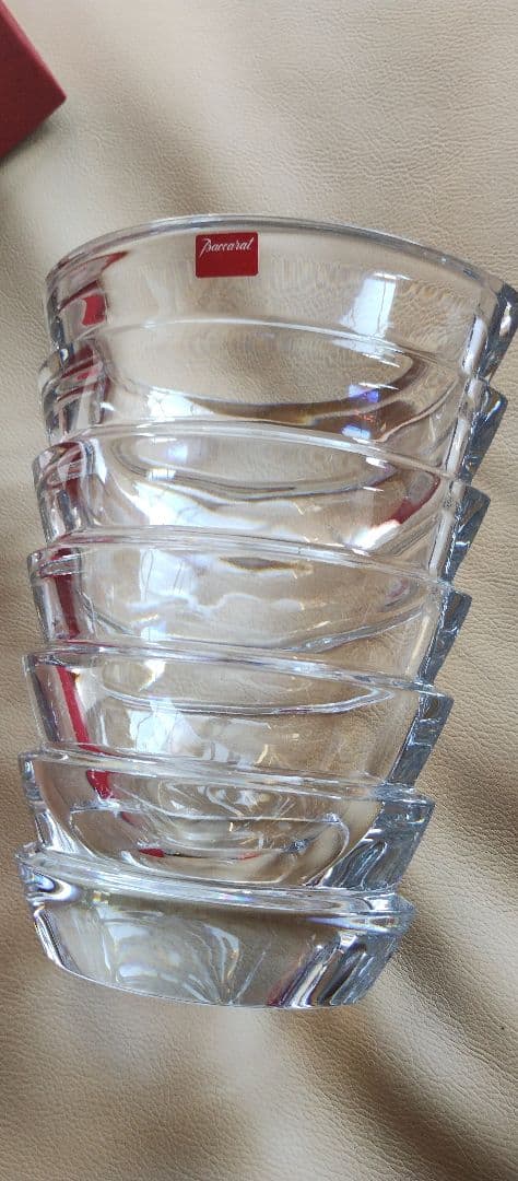 【未使用品】Baccarat バカラ 花瓶 上品なフラワーベース アルルカン