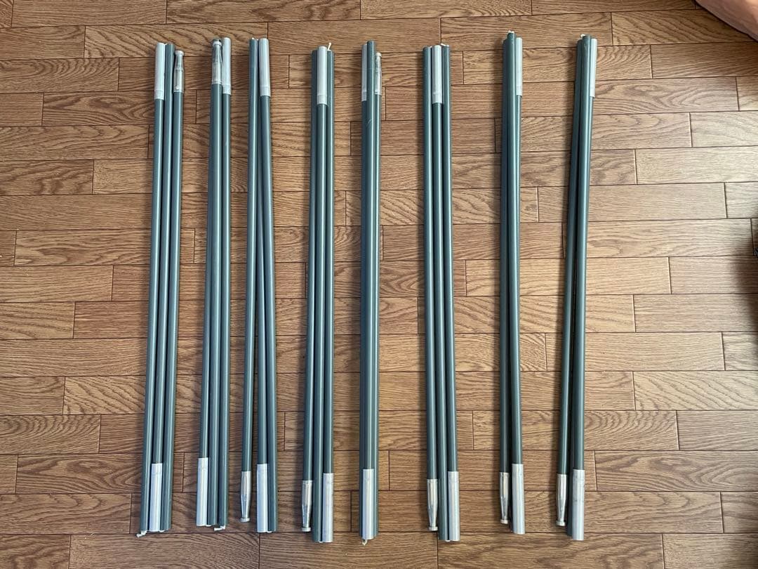 DUNLOP製6人用タープ付きテント型番Ａ-６１３