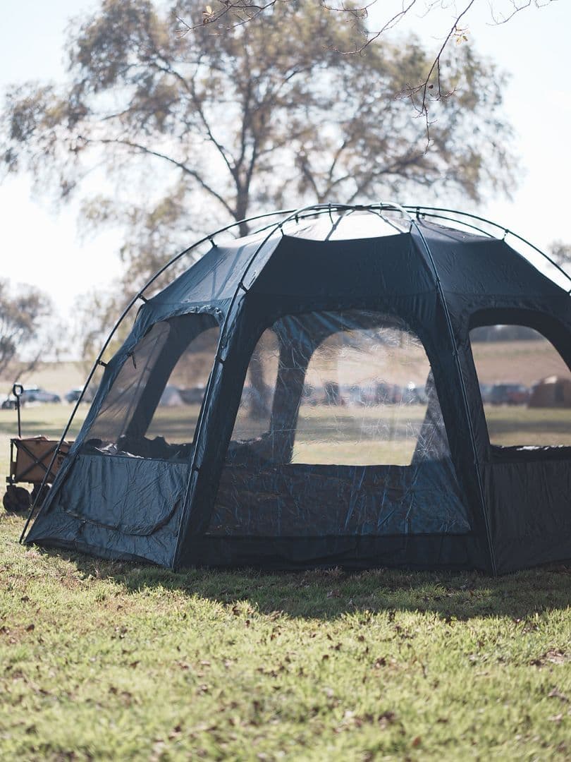TOMOUNT トモウント　ドームテント　ブラックガム