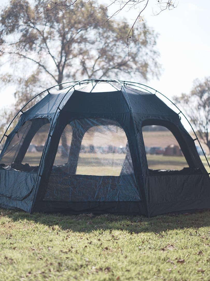 TOMOUNT トモウント　ドームテント　ブラックガム