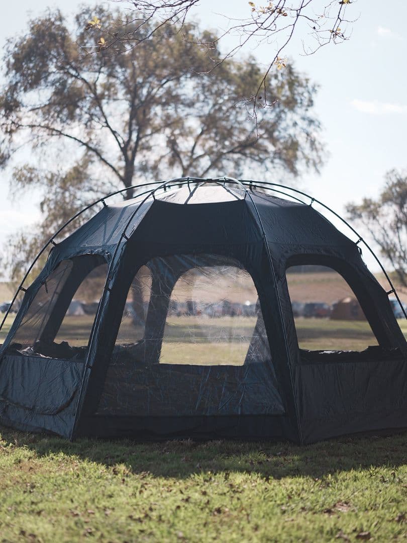 TOMOUNT トモウント　ドームテント　ブラックガム