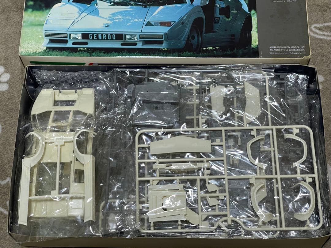 1/24 フジミ製・ カウンタック（エンスージアストモデル）3台セット