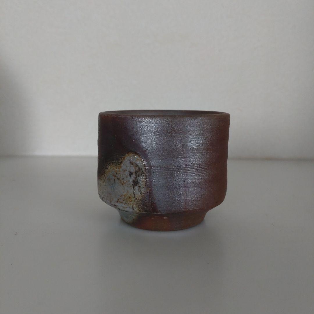 60・備前焼　徳利　ぐい呑　お猪口　五郎辺衛　一輪挿し　新品未使用　共箱　共布