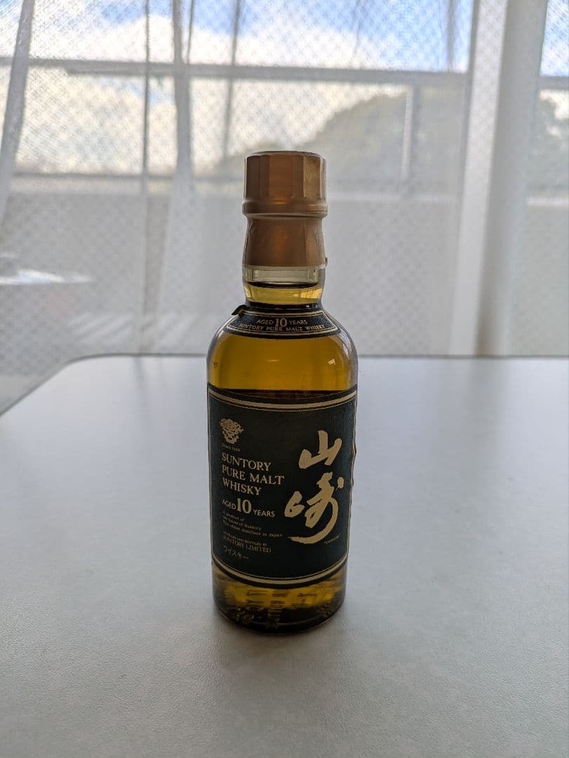 新品未開封 サントリー 山崎 10年 ピュアモルトウイスキー 180ml