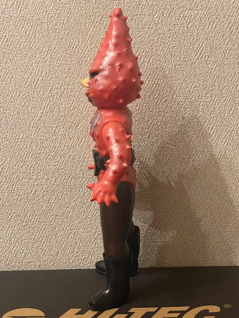 【仮面ライダー怪人】ヒトデンジャー　旧バンダイ　当時物　ソフビ