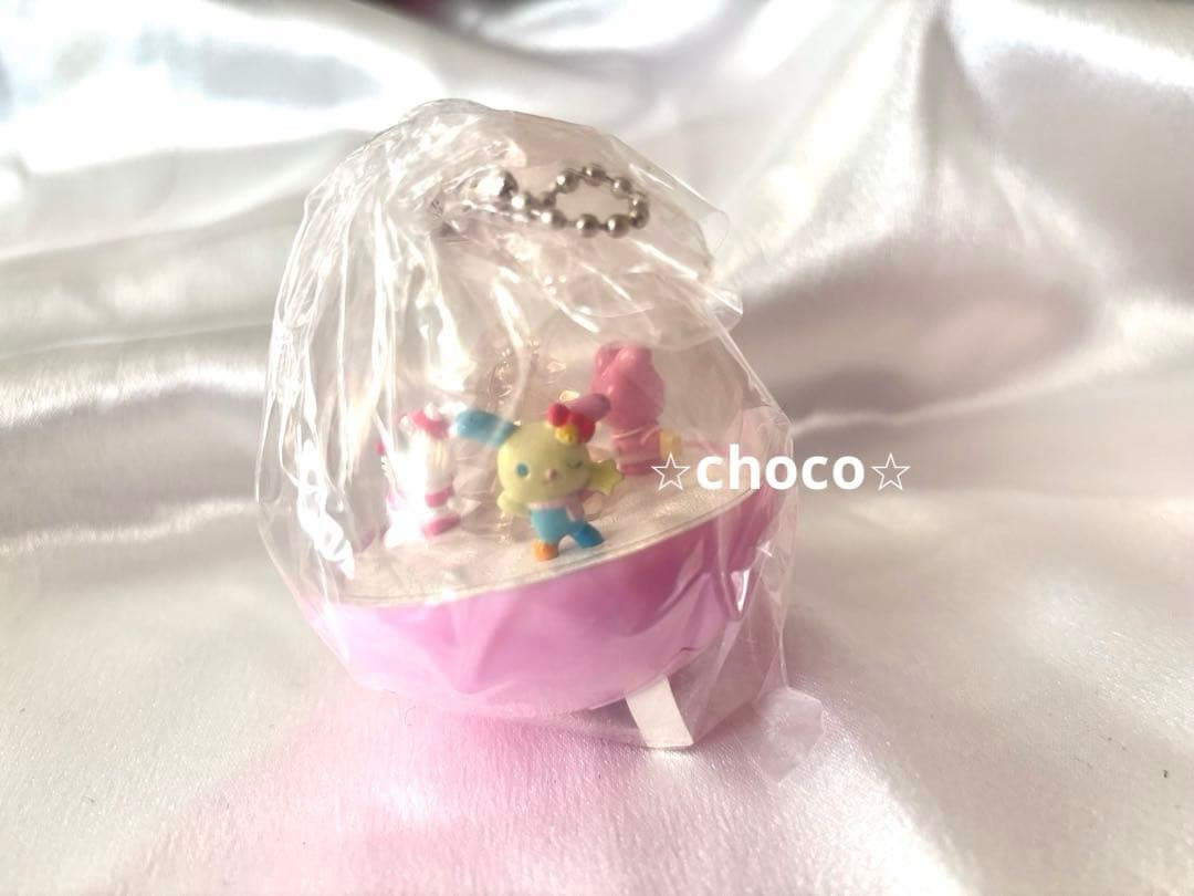 サンリオ 光る 雪キラマスコット キティ マイメロ ウサハナ 箱付 当時物 レア