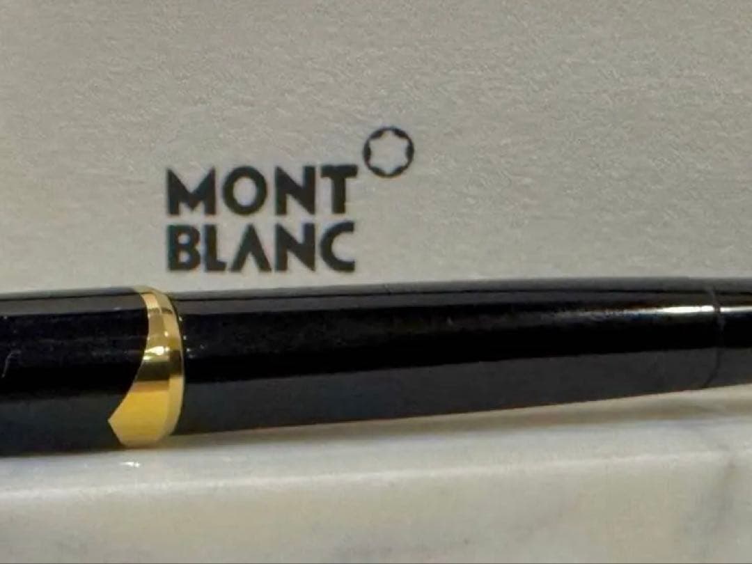 【極美品】モンブラン NO 121 万年筆18K ブラック④過渡期版　激レア