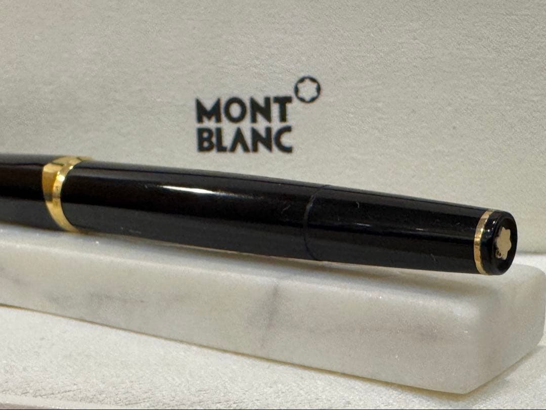 【極美品】モンブラン NO 121 万年筆18K ブラック④過渡期版　激レア