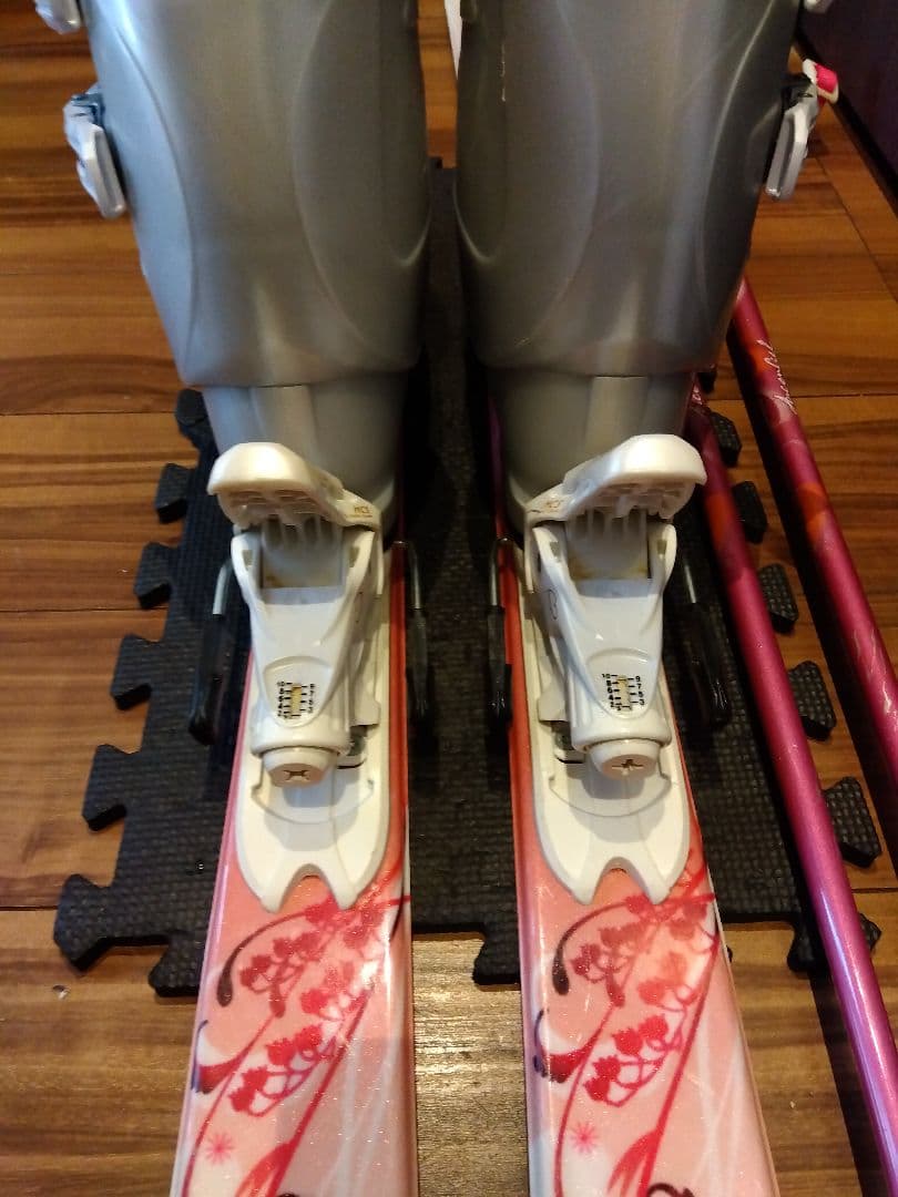 ✨️綺麗✨️HART/学生・レディース用/スキーセット/メンテ・WAX済み✔軽量
