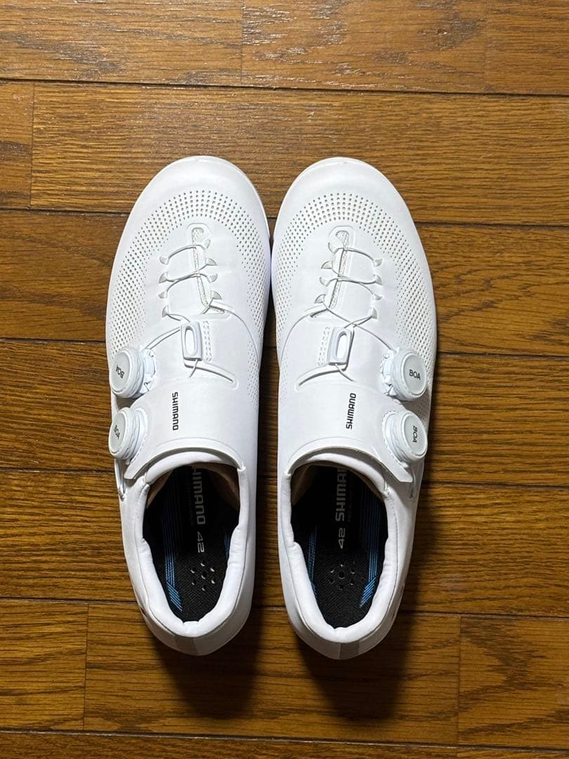 Shimano RC703 EU42 ビンディングシューズ ホワイト