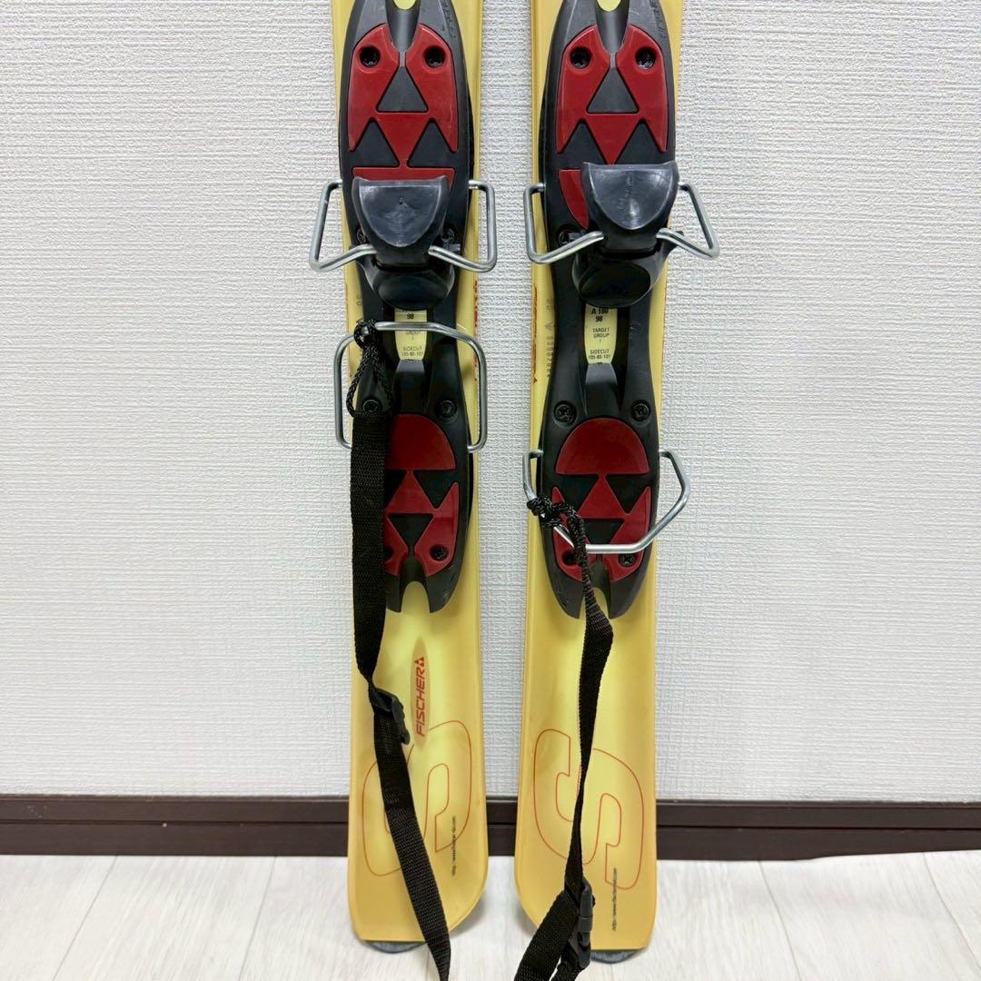 フィシャー RADARC SPYDERショートスキー　ケース付　Fischer