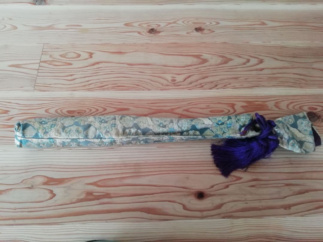 (値下げしました)竹製 尺八 5穴 専用ケース付き